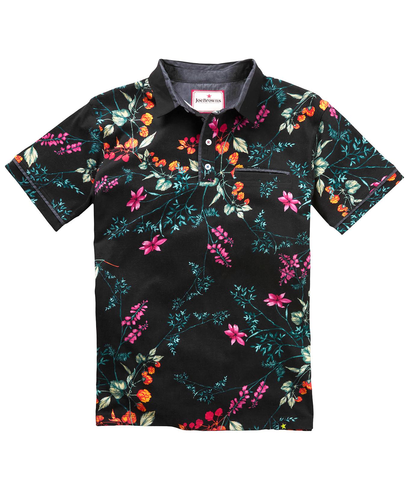 Joe Browns Polo Stampa Floreale  