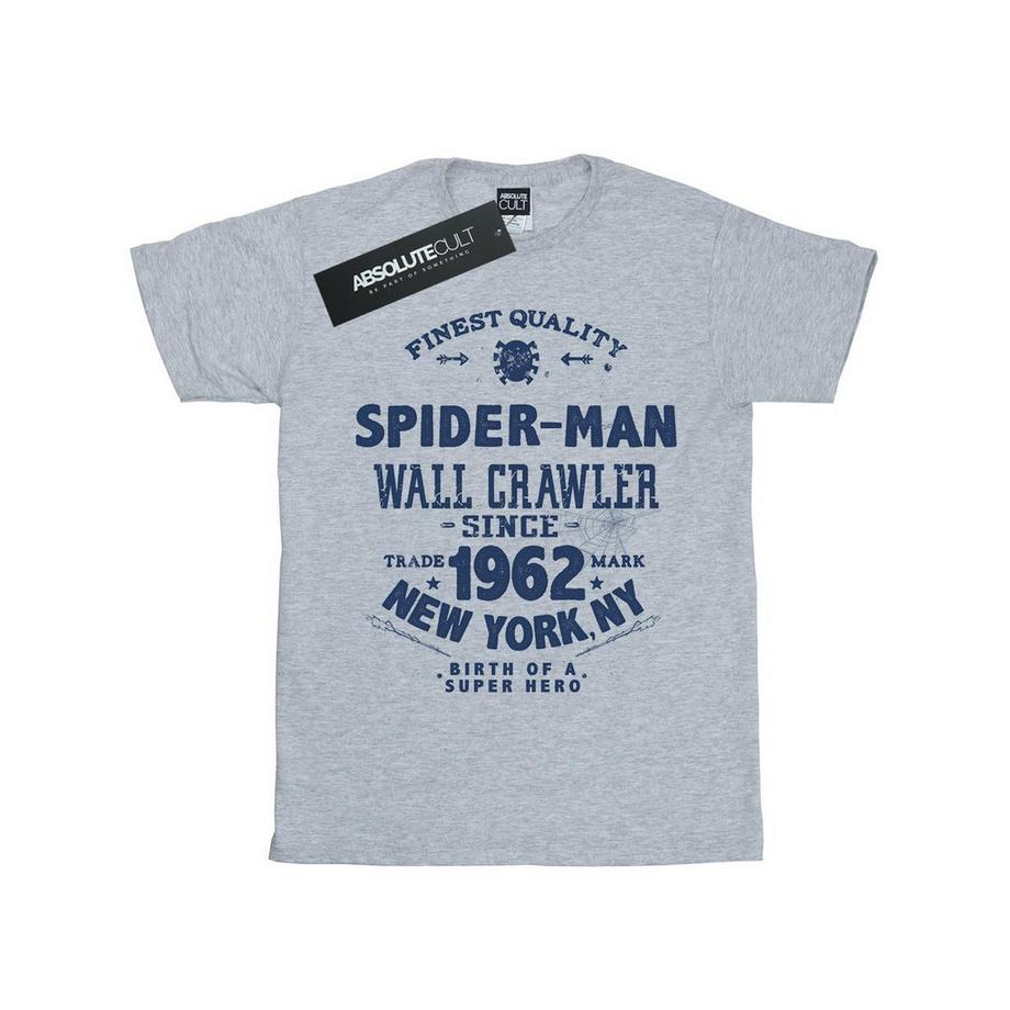 MARVEL Finest Quality Spider-Man Wall Crawler T-Shirt  
