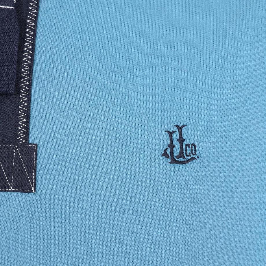 Lazy Jacks Sweatshirt mit kurzem Reissverschluss  