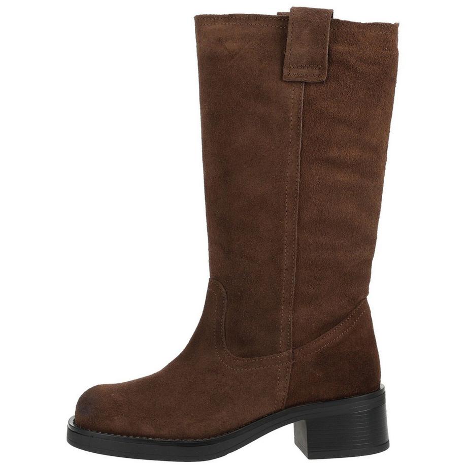 Pavement Knielange Stiefel mit Blockabsatz  