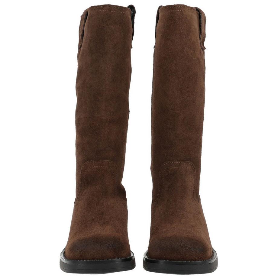 Pavement Knielange Stiefel mit Blockabsatz  