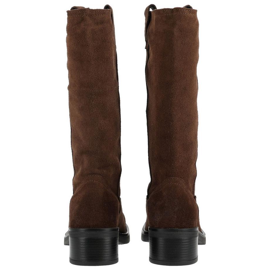 Pavement Knielange Stiefel mit Blockabsatz  