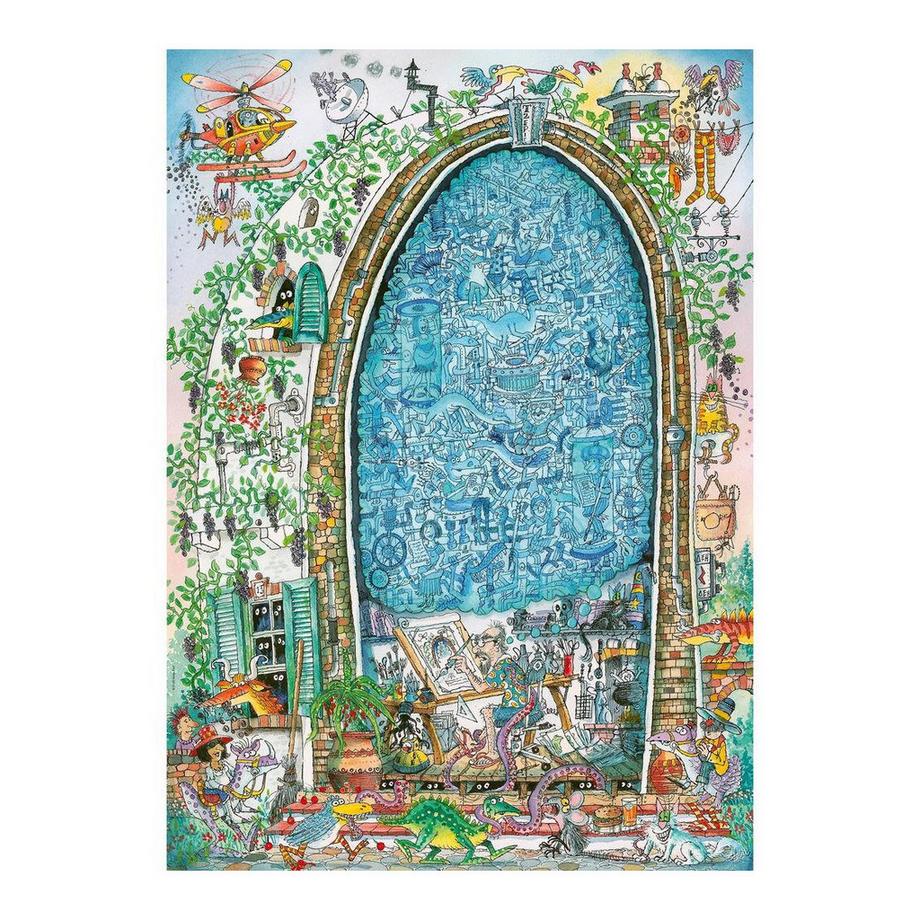 Heye  Puzzle Artist's Mind (1000Teile) 