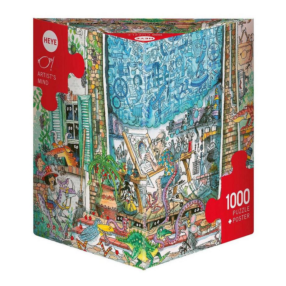 Heye  Puzzle Artist's Mind (1000Teile) 