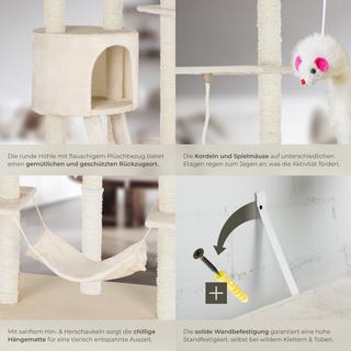 Tectake  Kratzbaum Snooky 261cm 