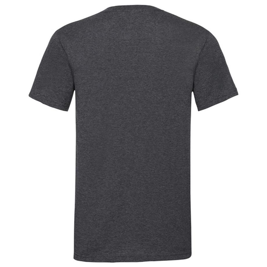 Fruit of the Loom Valueweight V-Ausschnitt Meliertes T-Shirt  
