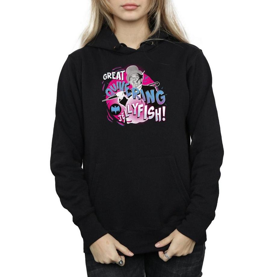 DC COMICS Batman Felpa con Cappuccio Stampata  