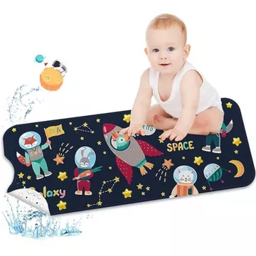 Badematte für Wanne für Kinder Cartoon Anti-Rutsch-Baby-Badematte Extra lange