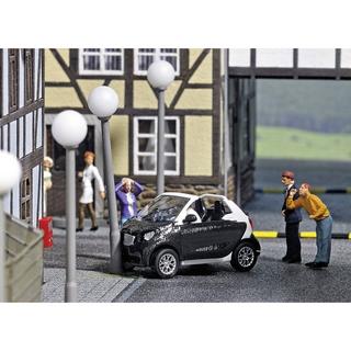 BUSCH  Set de 3 boîtes Action H0 BU 3 avec figurines 