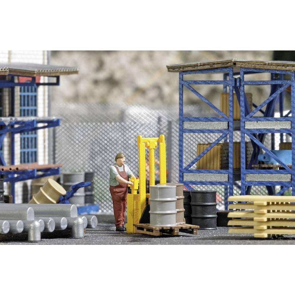 BUSCH  H0 BU 3 Action-Sets mit Figuren 