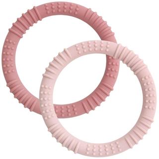 Activity-board  Beißring Baby Soft 2 Stück Beißring - Beißspielzeug - Zahnen - Zubehör Silikon 