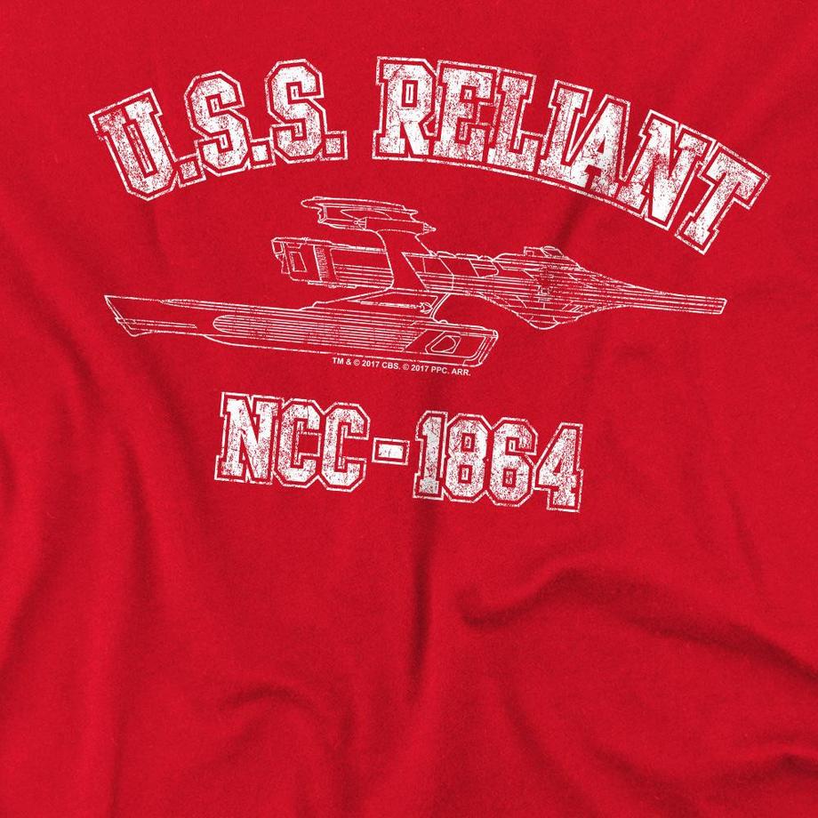 Star Trek Reliant Athletic Bedrucktes T-Shirt  