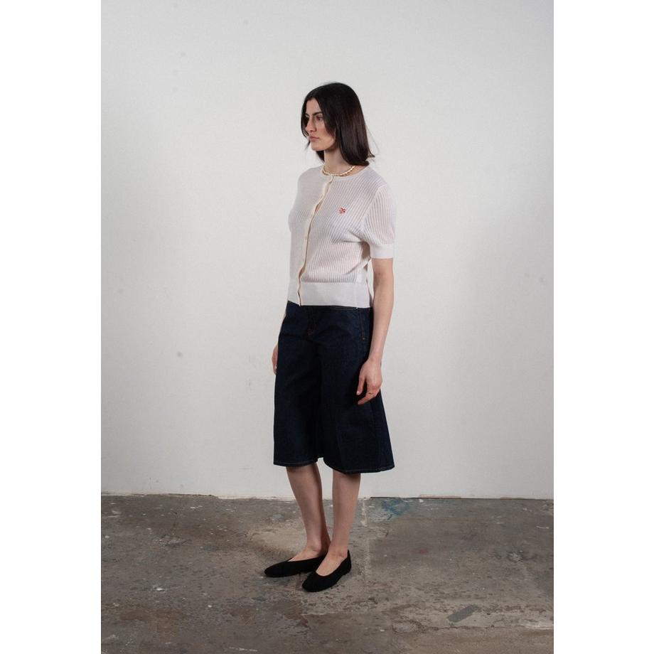 Studio Cashmere8 Frida 6 Cardigan Girocollo Maniche Corte  