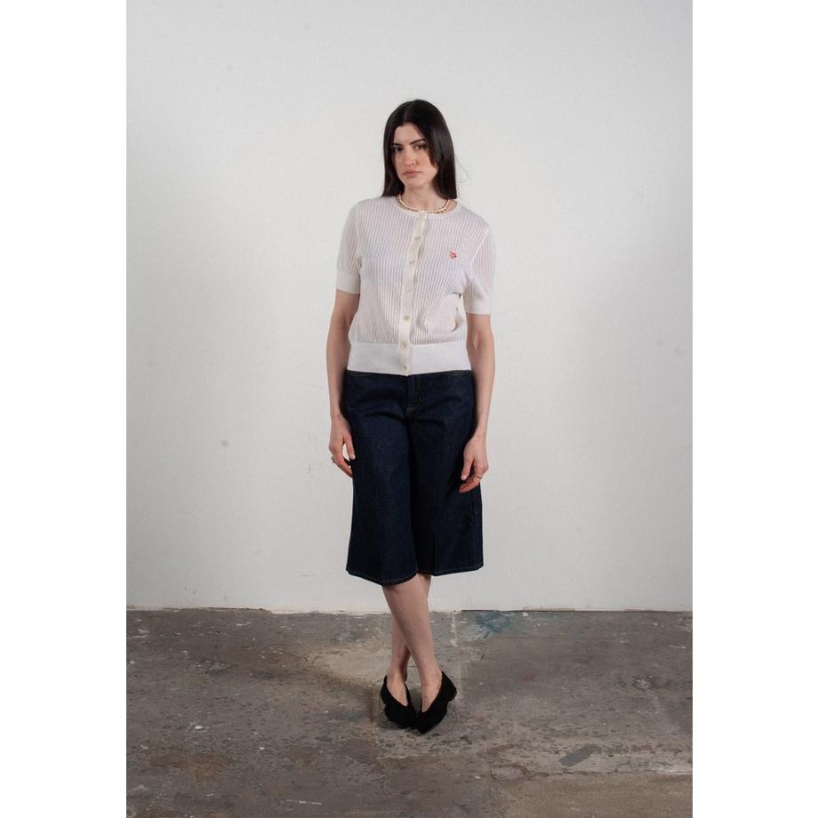 Studio Cashmere8 Frida 6 Cardigan Girocollo Maniche Corte  