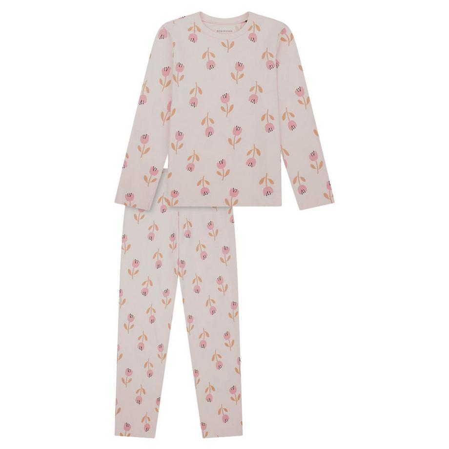 Pyjama  Confortable à porter-Kids Nightwear Blumen Allover
