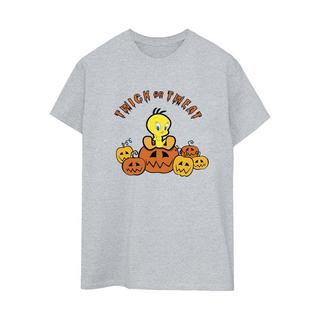LOONEY TUNES Twick Or Tweat T-Shirt Stampata  