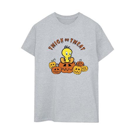 LOONEY TUNES Twick Or Tweat T-Shirt Stampata  