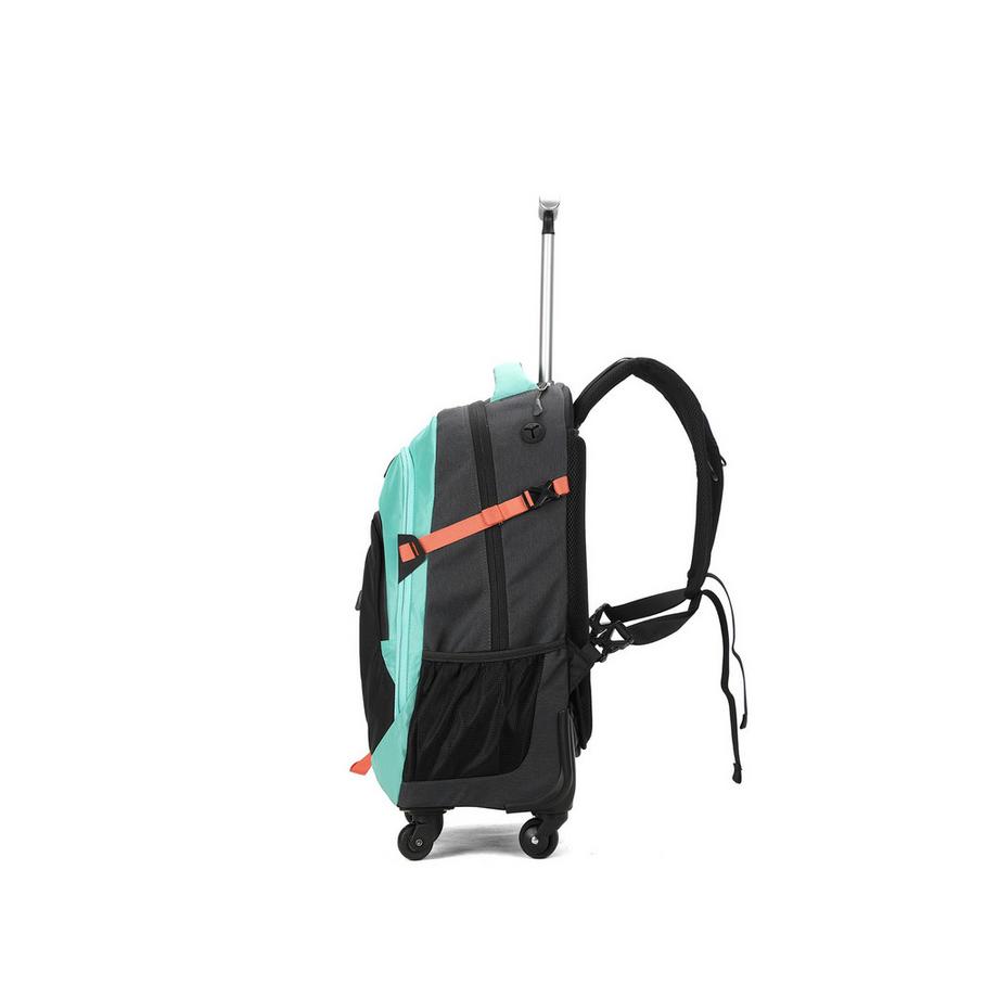Aoking Zaino con rotelle e maniglia telescopica  