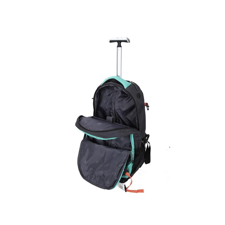 Aoking Zaino con rotelle e maniglia telescopica  