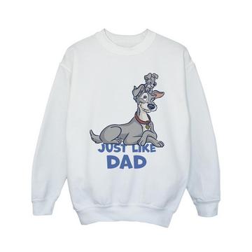 Lady And The Tramp Just Like Dad Sweatshirt