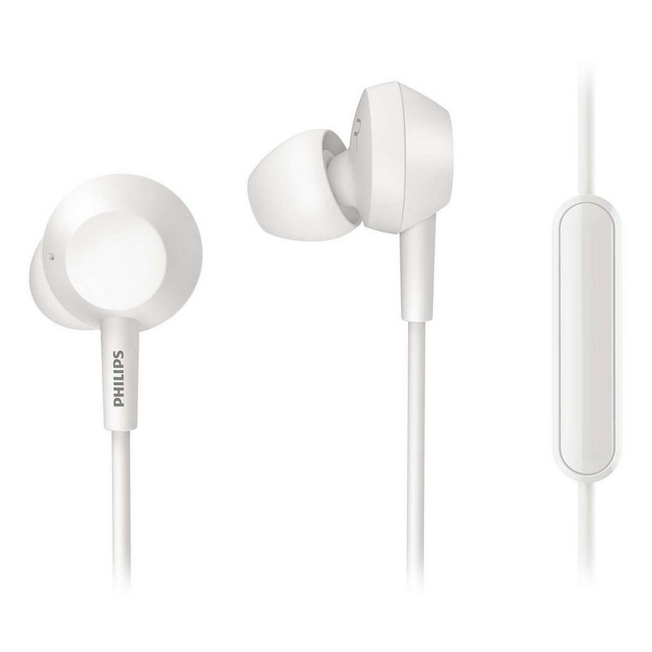 PHILIPS  Philips 3000 series TAE4105WT/00 cuffia e auricolare Cablato In-ear Musica e Chiamate Bianco 