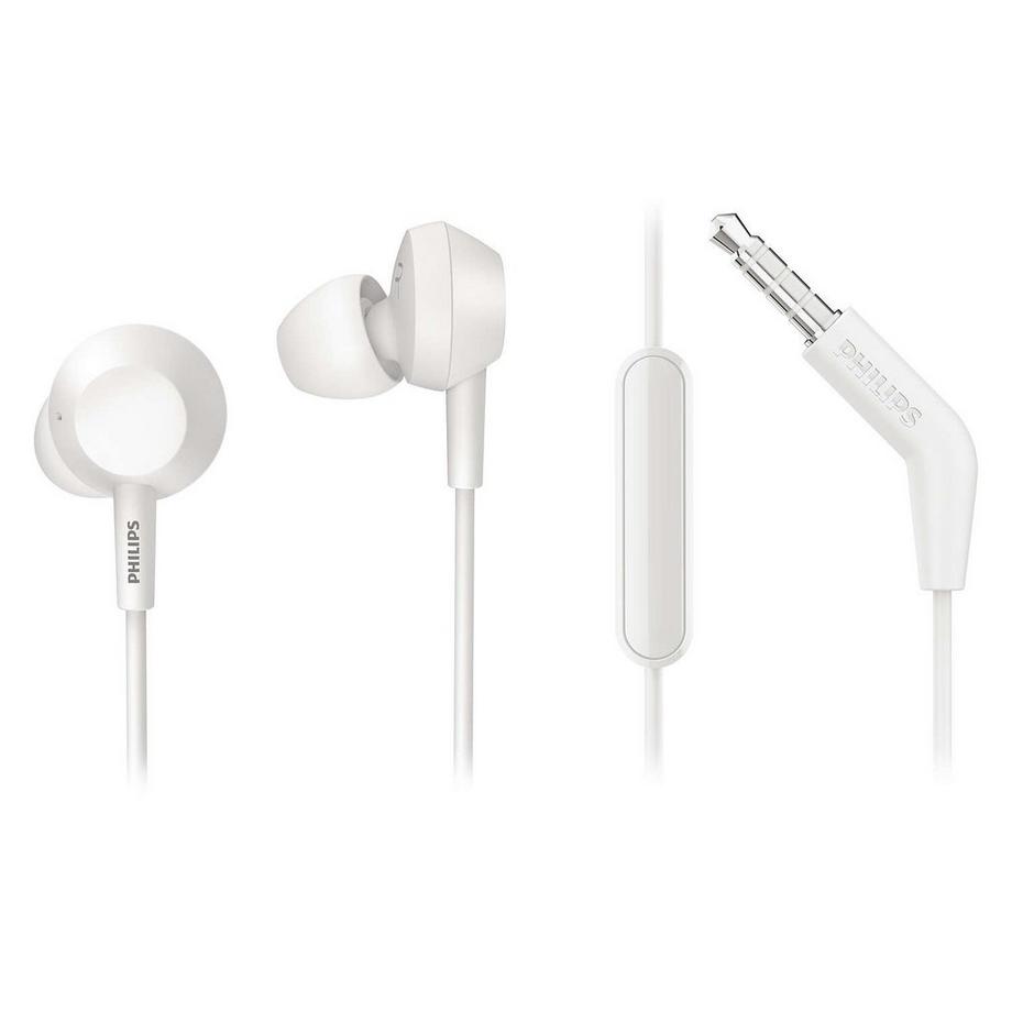 PHILIPS  Philips 3000 series TAE4105WT/00 cuffia e auricolare Cablato In-ear Musica e Chiamate Bianco 