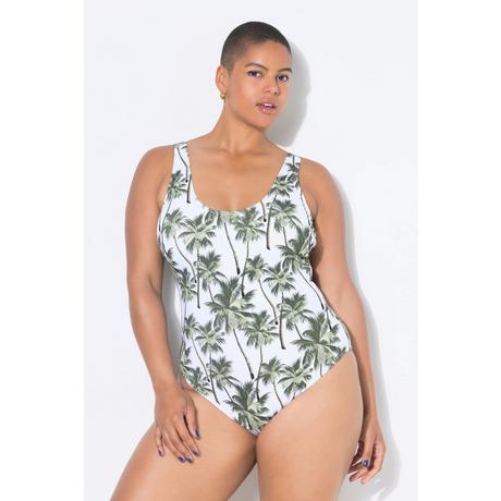 Studio Untold Badeanzug Palmen-Print Shaping Softcups  
