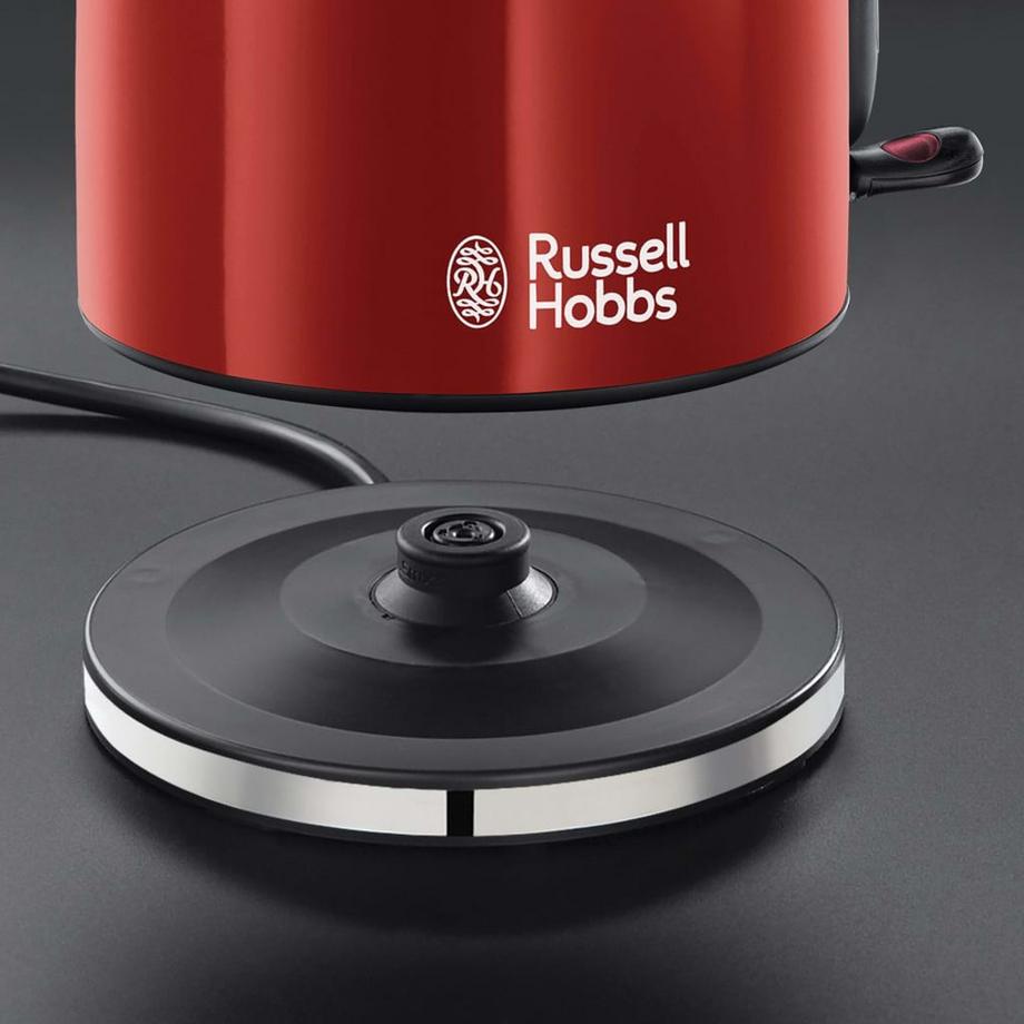 Russell Hobbs Russell Hobbs 20412-70 bouilloire Noir, Rouge, Acier inoxydable  