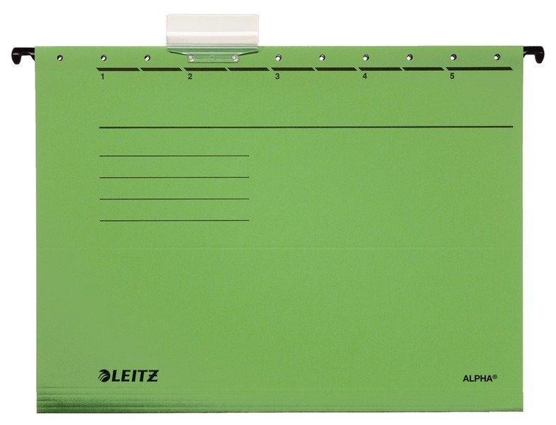 Leitz LEITZ Hängemappe Alpha A4 19853055 grün 5 Stück  