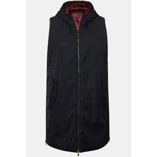 Ulla Popken Gilet double face Coulisse Scollo rotondo smanicato  