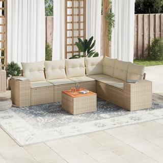 VidaXL Garten sofagarnitur poly-rattan  