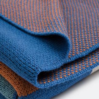 La Redoute Intérieurs Anneke Plaid a maglia  