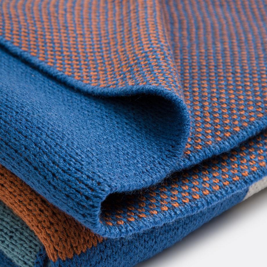 La Redoute Intérieurs Anneke Plaid a maglia  