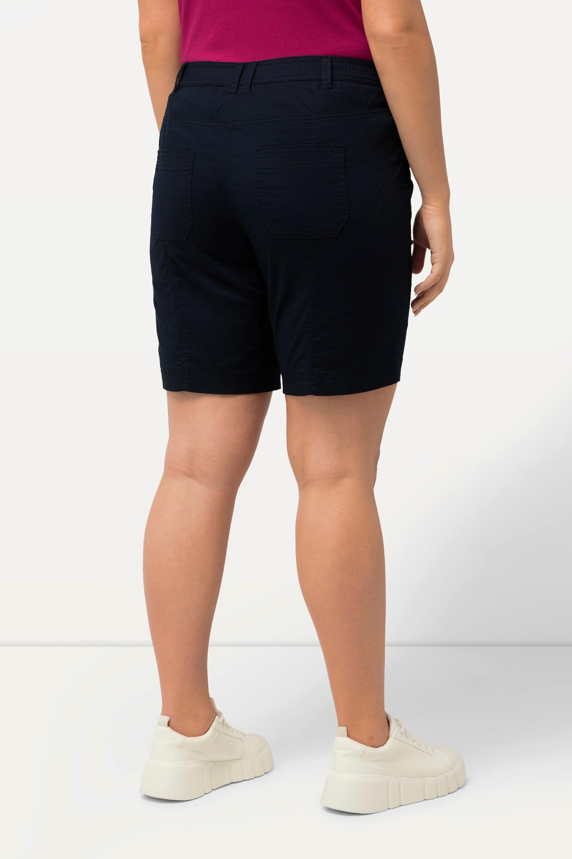 Ulla Popken Bermuda Cargo Vita Comfort Taglio 4 Tasche  