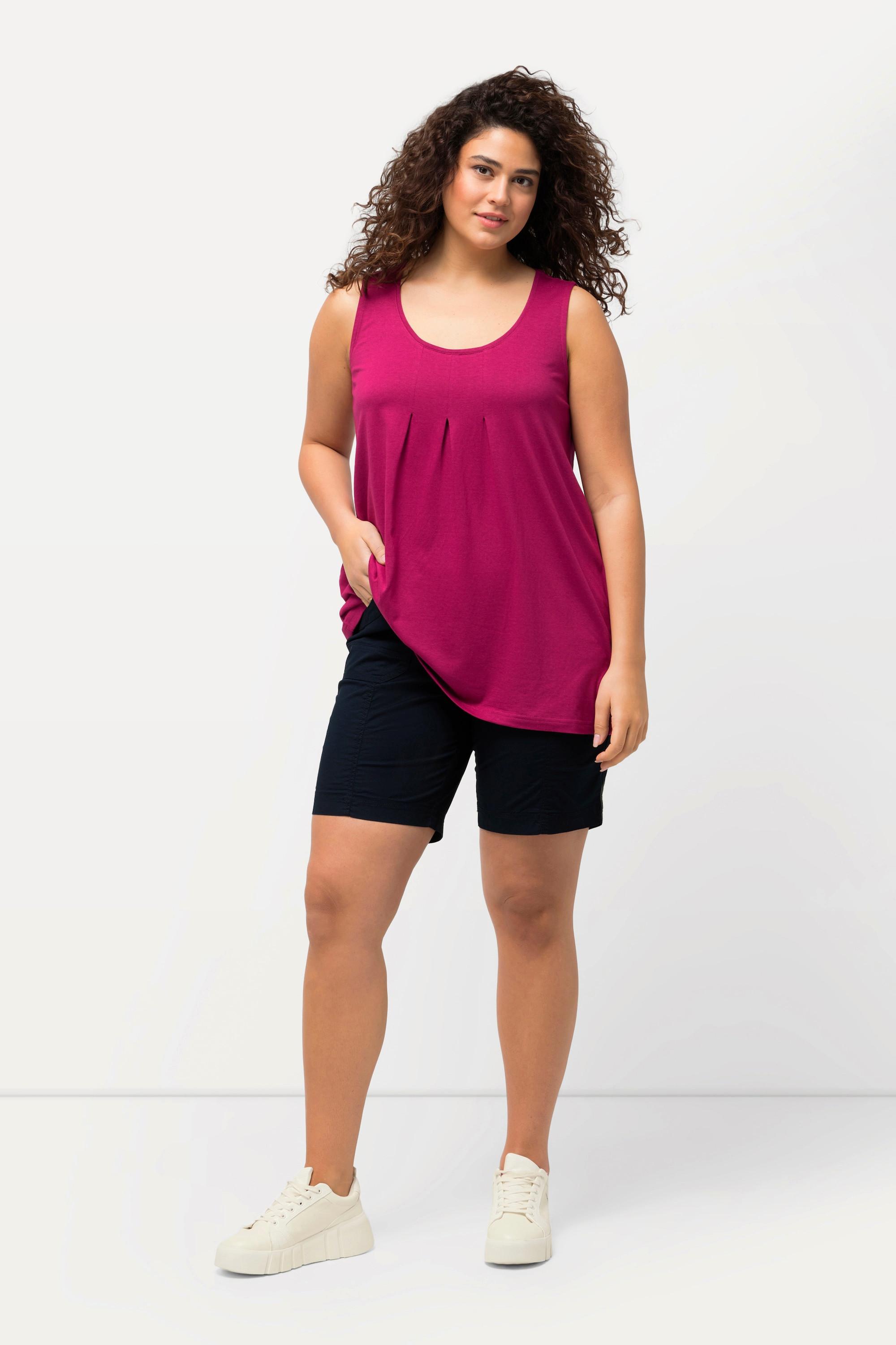 Ulla Popken Bermuda Cargo Vita Comfort Taglio 4 Tasche  