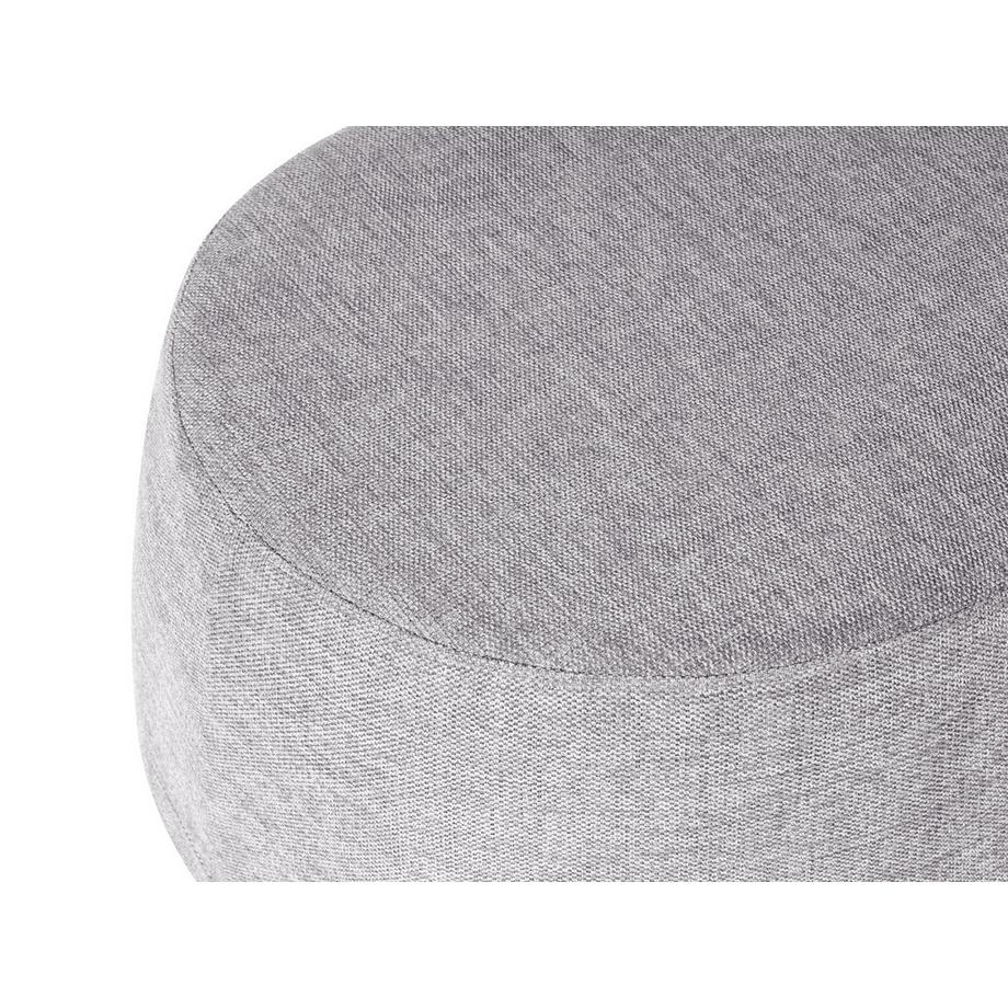 Beliani Banc rembourré en Tissu Minimaliste ASHTON  