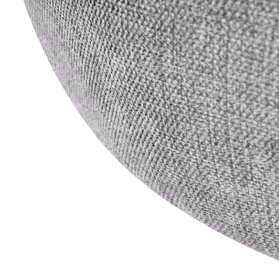 Beliani Banc rembourré en Tissu Minimaliste ASHTON  