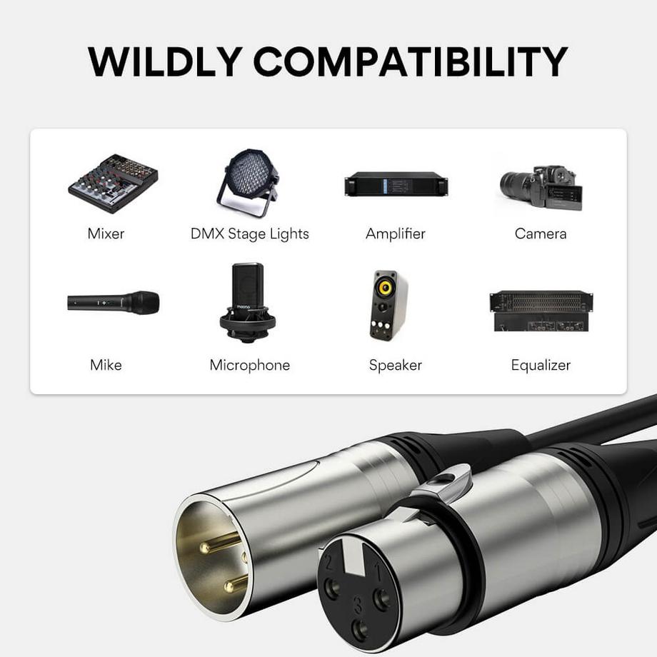 Maono  Premium XLR Mikrofonkabel 1.8m 