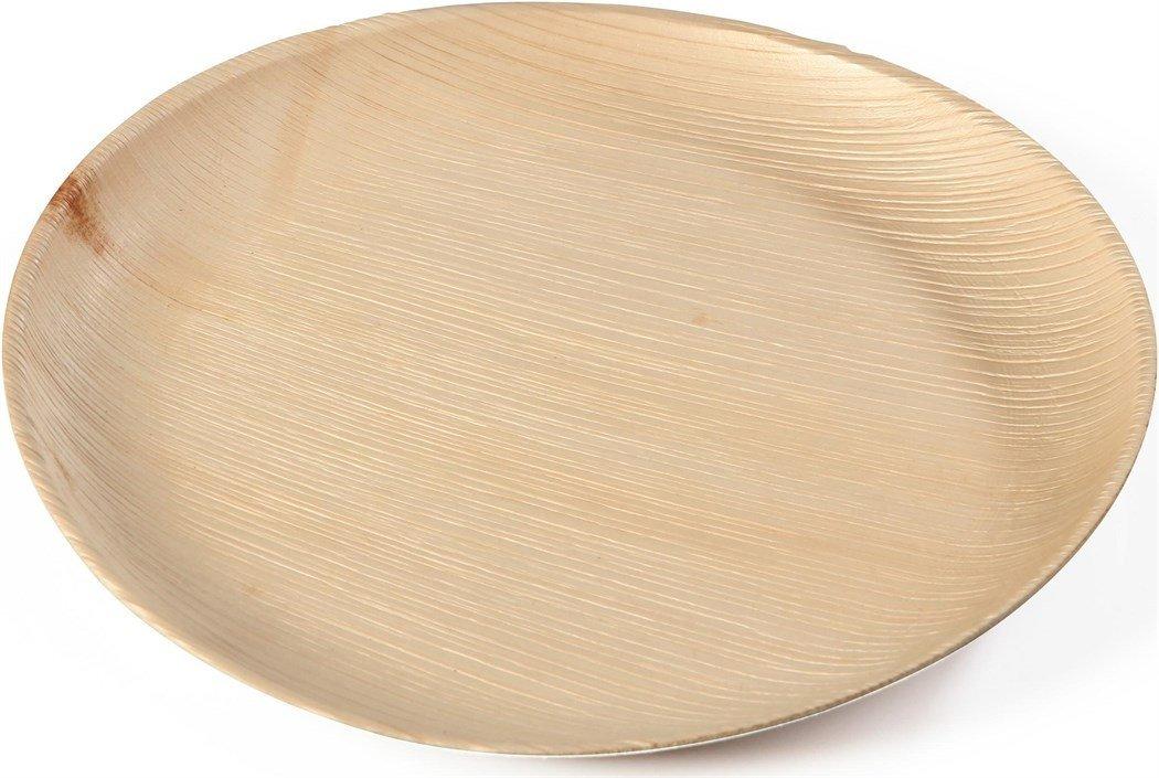 Sier Palm Teller rund 20 Stück, Ø180 x h20 mm  