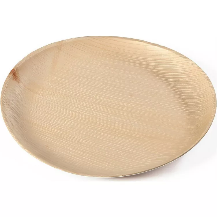 Sier Einwegteller Palm 18 cm 20 Stück Hellbraun online kaufen MANOR