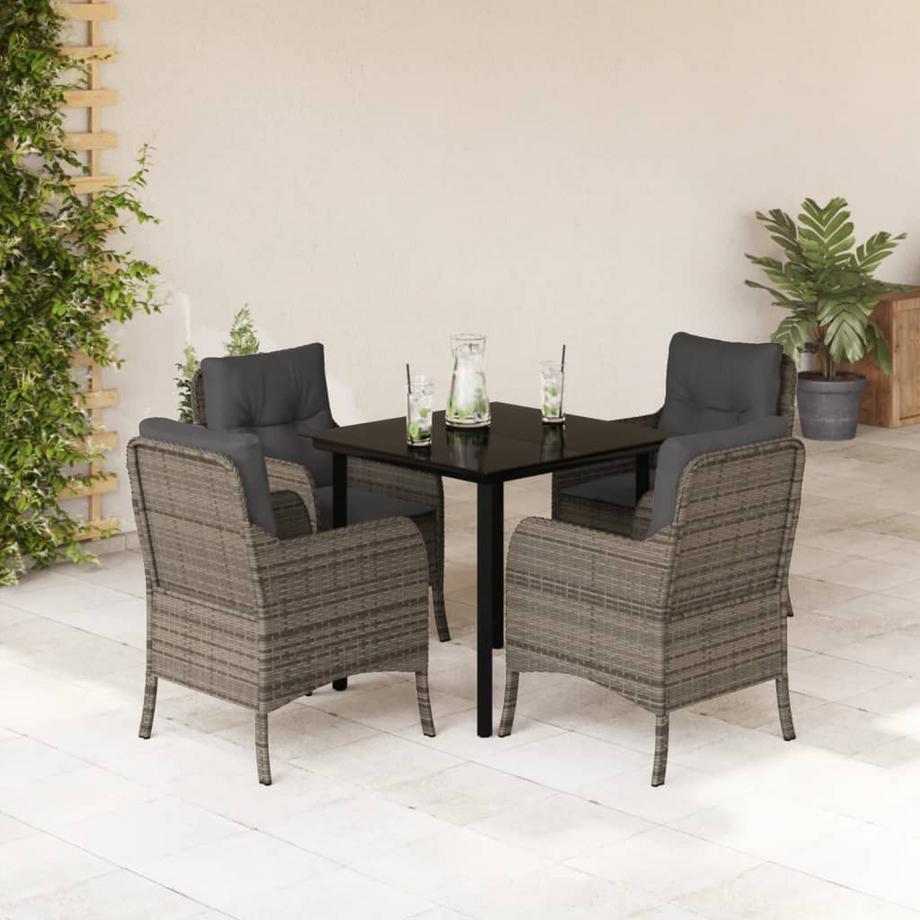 VidaXL Garten essgruppe poly-rattan  