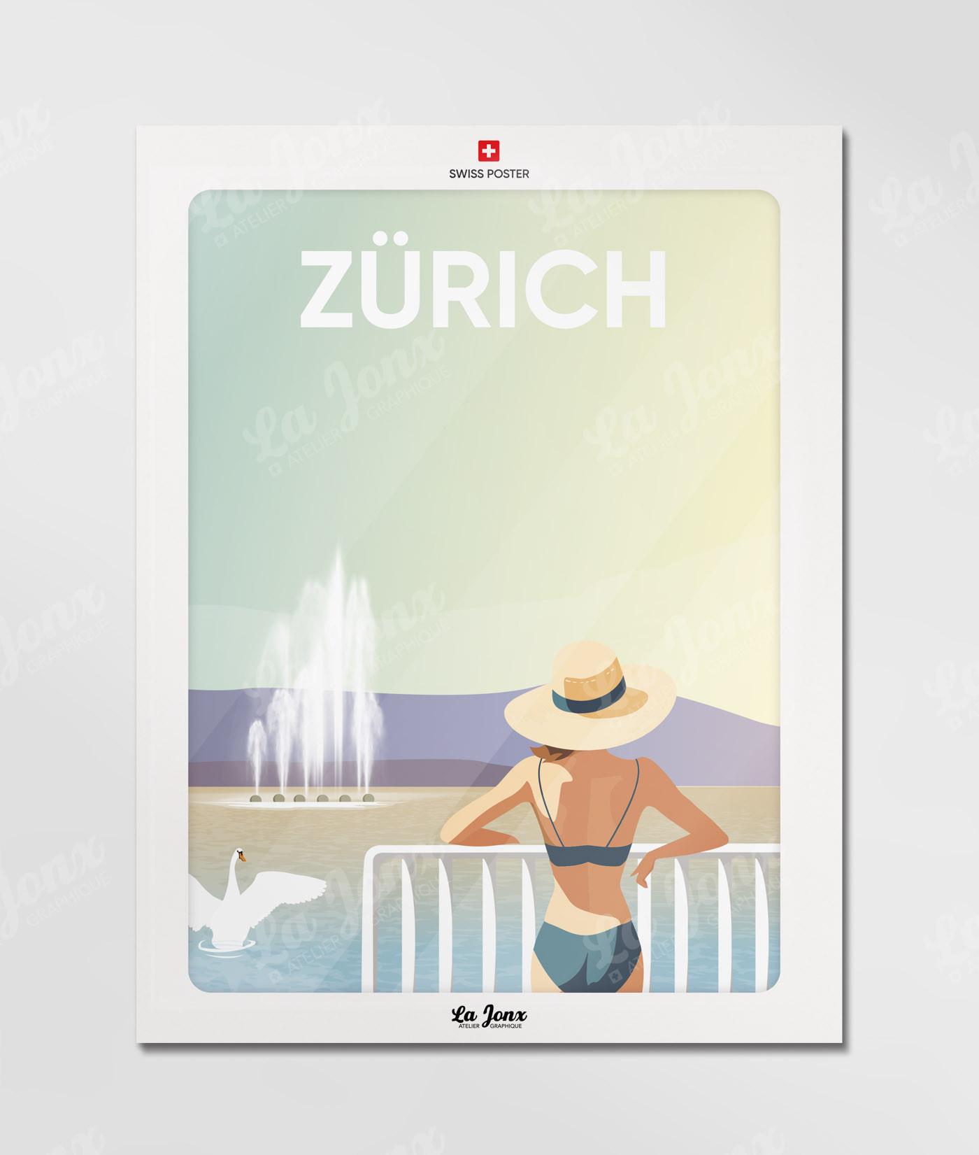 La-Jonx Affiche de Women of Zürich  