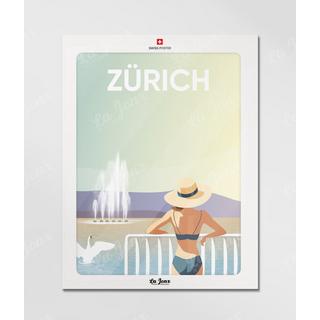 La-Jonx Affiche de Women of Zürich  