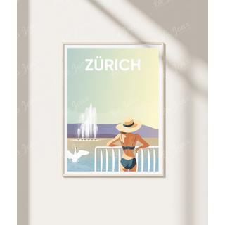 La-Jonx Affiche de Women of Zürich  