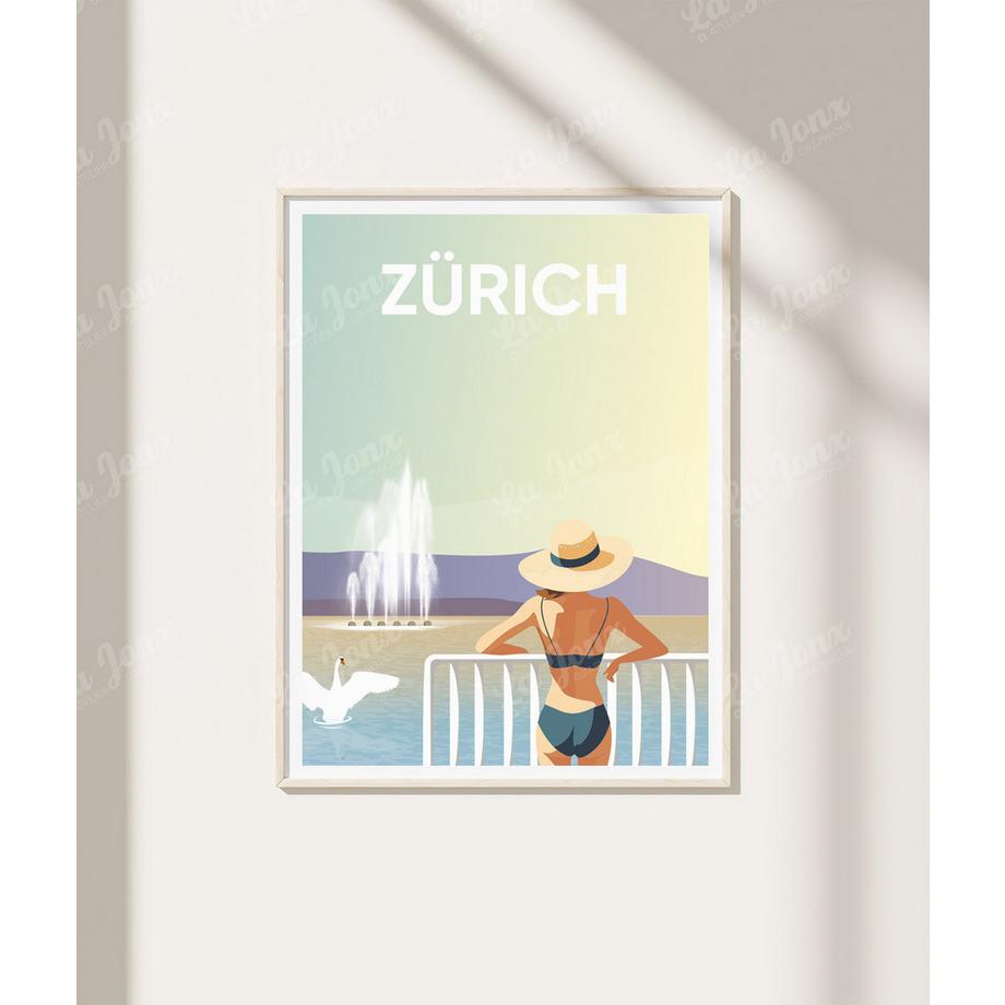 La-Jonx Affiche de Women of Zürich  