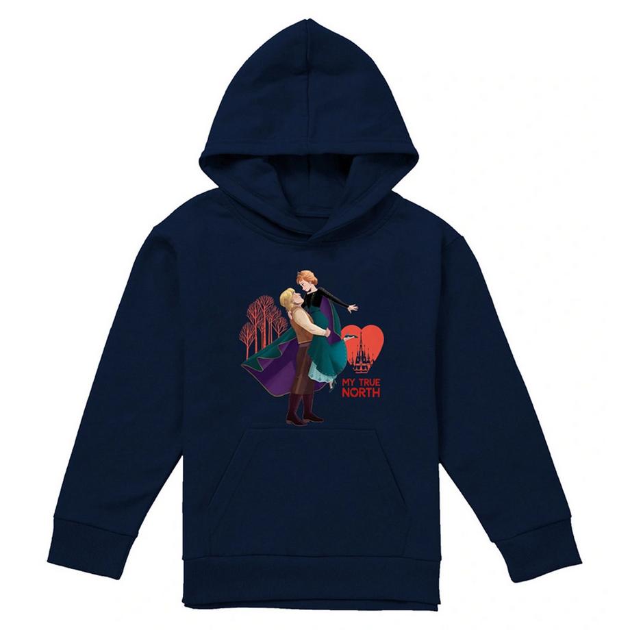 Sweat À Capuche Saintvalentin Motif Anna Et Kristoff My True North