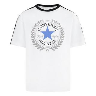 CONVERSE  t-shirt per bambini rec club stripe 