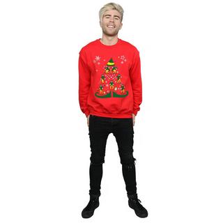 Elf Sweatshirt Arbre de Noël  