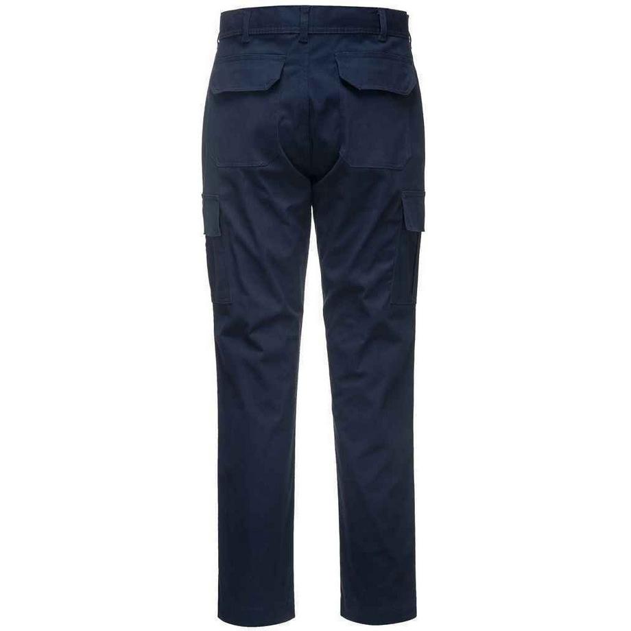Port Pantaloni Cargo Elasticizzata Aderente  