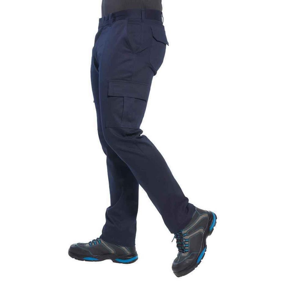 Port Pantaloni Cargo Elasticizzata Aderente  